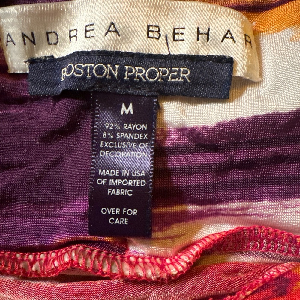 Boston Proper Multicolor Striped Tank Top - Picture 6 of 10